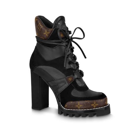 louis vuitton black star trail sandals|Products by Louis Vuitton: Star Trail Ankle Boot.